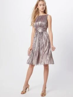 SWING Cocktailjurken Cocktailjurk Dames Goud 11 SWING Cocktailjurken Cocktailjurk Dames Goud -Mode Jurk Winkel 01205fcb0acbe112be047d21f1693c9c