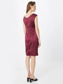 SWING Cocktailjurken Cocktailjurk Dames Donkerlila -Mode Jurk Winkel 0ac4146d65b489481a11c6e466117518