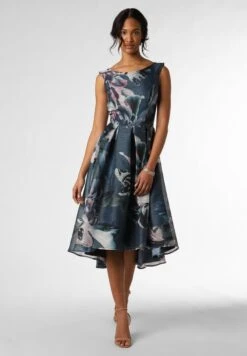 Swing Abend - Jurk - Petrol Mehrfarbig