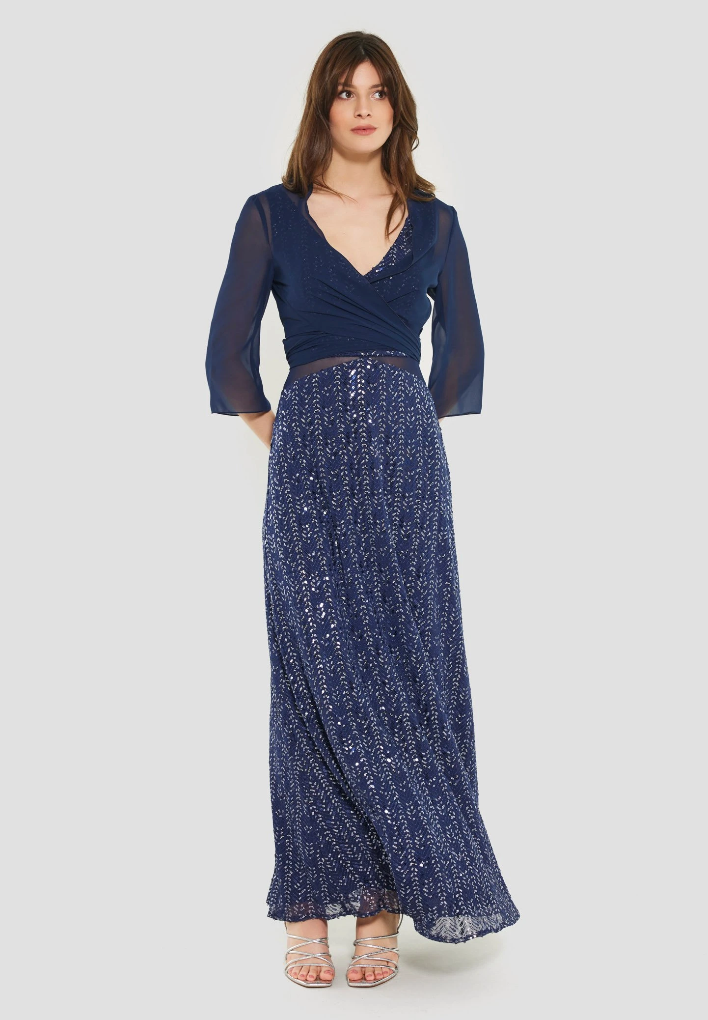 SWING Aus Nachhaltigem - Blouse - Navy 4 SWING Aus Nachhaltigem - Blouse - Navy - Afbeelding 2