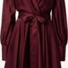 SWING Mini Jurken Jurk Dames Bordeaux