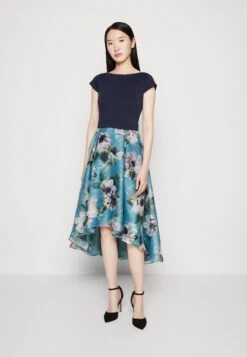 SWING Evening Dress - Cocktailjurk - Turqouise/Multi