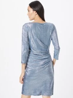 SWING Mini Jurken Jurk Dames Smoky Blue -Mode Jurk Winkel 251bdfbbc1e1eae2c1d100165c925869