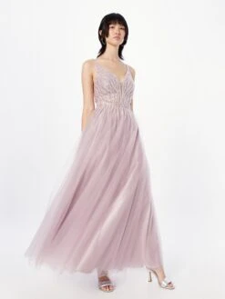 SWING Avondjurken Avondjurk Dames Mauve -Mode Jurk Winkel 29ef93714777879bba466e9f44724376