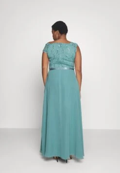 Curve Evening Dress- Cocktailjurk - Türkis -Mode Jurk Winkel 2b8fcad22c4f47ecb619fce4cf347d2d