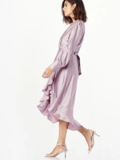 SWING Midi Jurken Jurk Dames Oudroze -Mode Jurk Winkel 2eaf3cb38b3f73bc5339074816bda69f