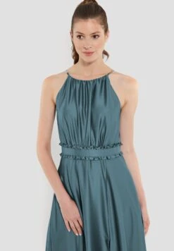 SWING Galajurk - Faded Blue -Mode Jurk Winkel 33e8860a8f2d4a1e933eb43c89937206