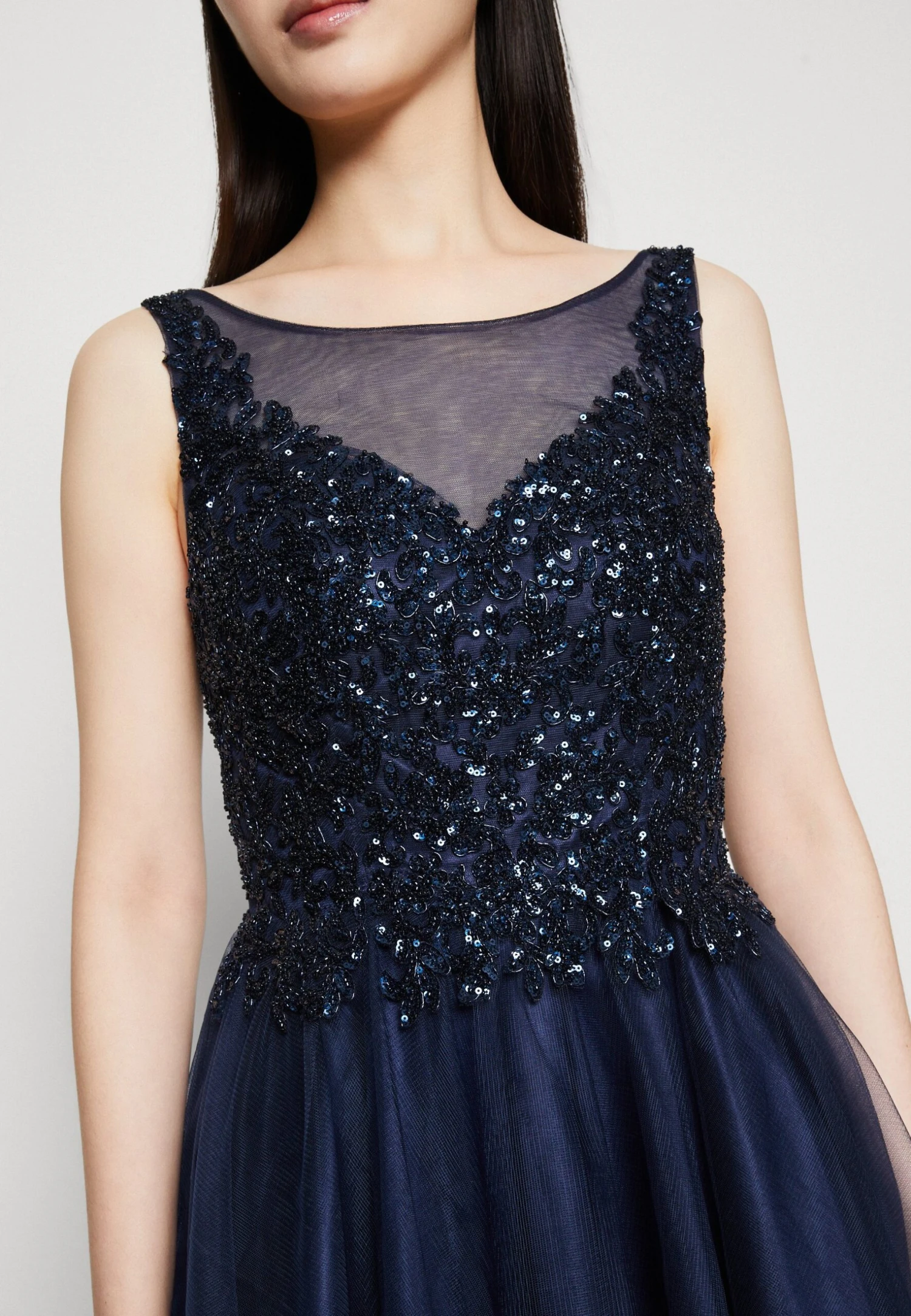 SWING Dress - Cocktailjurk - Navy 8 SWING Dress - Cocktailjurk - Navy - Afbeelding 6