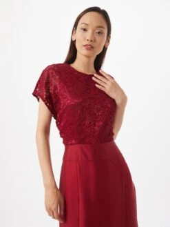 SWING Avondjurken Avondjurk Dames Wijnrood -Mode Jurk Winkel 399a390fd35bce594c2d37ccee24e160