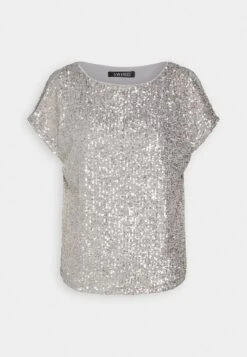 SWING Sequins - T-Shirt Print - Silver Shadow -Mode Jurk Winkel 39a15237f7a04aeca0cbbaba6cd71d76