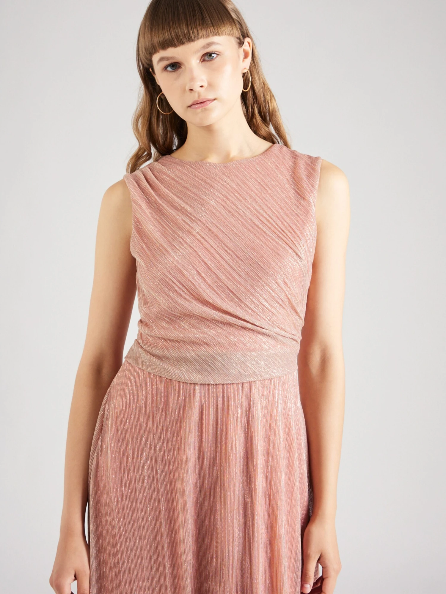 SWING Cocktailjurken Cocktailjurk Dames Zalm Roze 7 SWING Cocktailjurken Cocktailjurk Dames Zalm Roze - Afbeelding 5