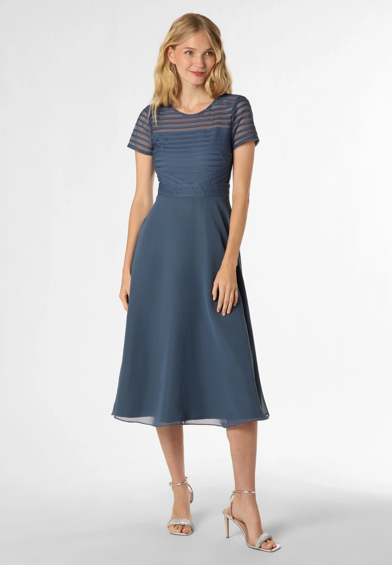 SWING Cocktailjurk - Indigo 3 SWING Cocktailjurk - Indigo