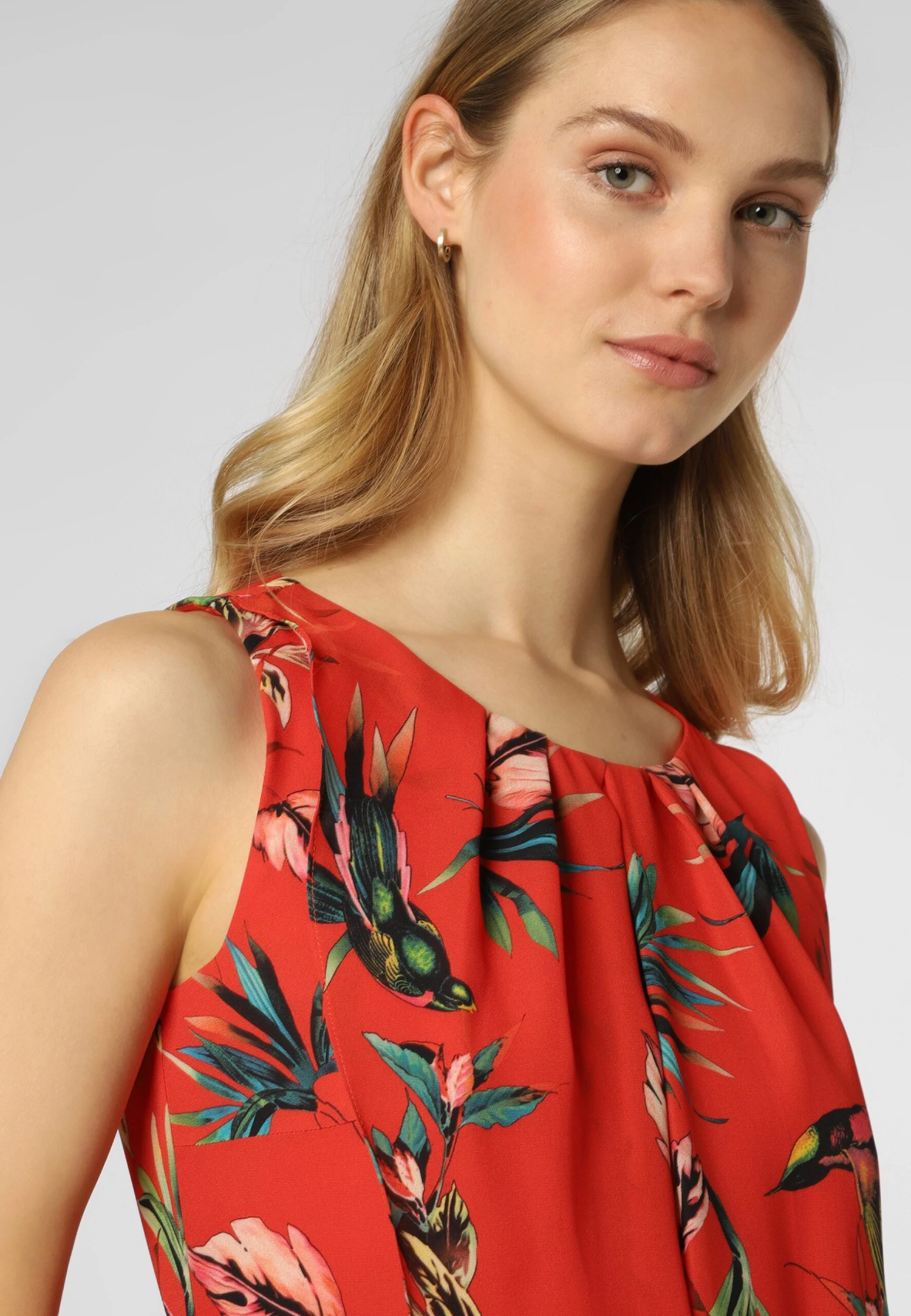 SWING Cocktailjurk - Rot Mehrfarbig 5 SWING Cocktailjurk - Rot Mehrfarbig - Afbeelding 3