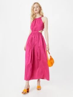 SWING Maxi Jurken Jurk Dames Fuchsia -Mode Jurk Winkel 3ddcdd0bdc13df013d8b9fdb7a197df9
