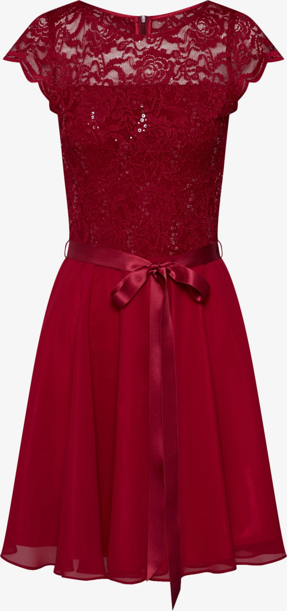 SWING Cocktailjurken Cocktailjurk Dames Robijnrood 3 SWING Cocktailjurken Cocktailjurk Dames Robijnrood