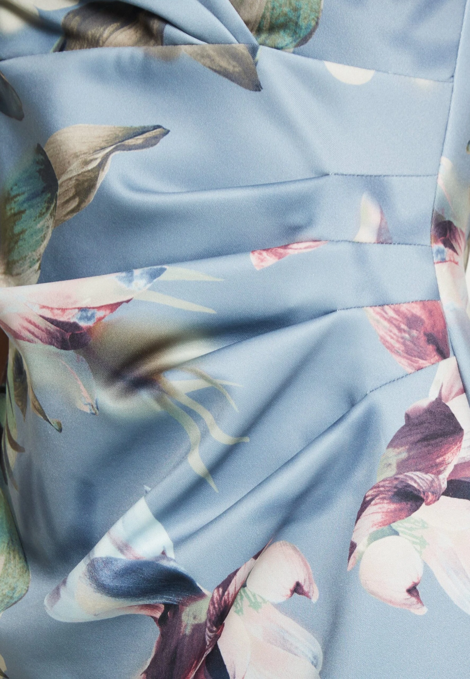 SWING Mit Blumendruck - Jerseyjurk - Rainy Blue/Multi 8 SWING Mit Blumendruck - Jerseyjurk - Rainy Blue/Multi - Afbeelding 6