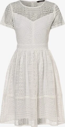 SWING Mini Jurken Jurk Dames Ecru