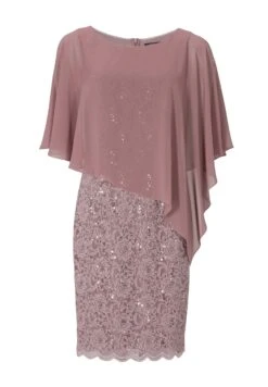 SWING Aus Materialmix - Cocktailjurk - Mauve 13 SWING Aus Materialmix - Cocktailjurk - Mauve -Mode Jurk Winkel 42ba8b460ffb4bfcb1ff3b8b3e5602d1