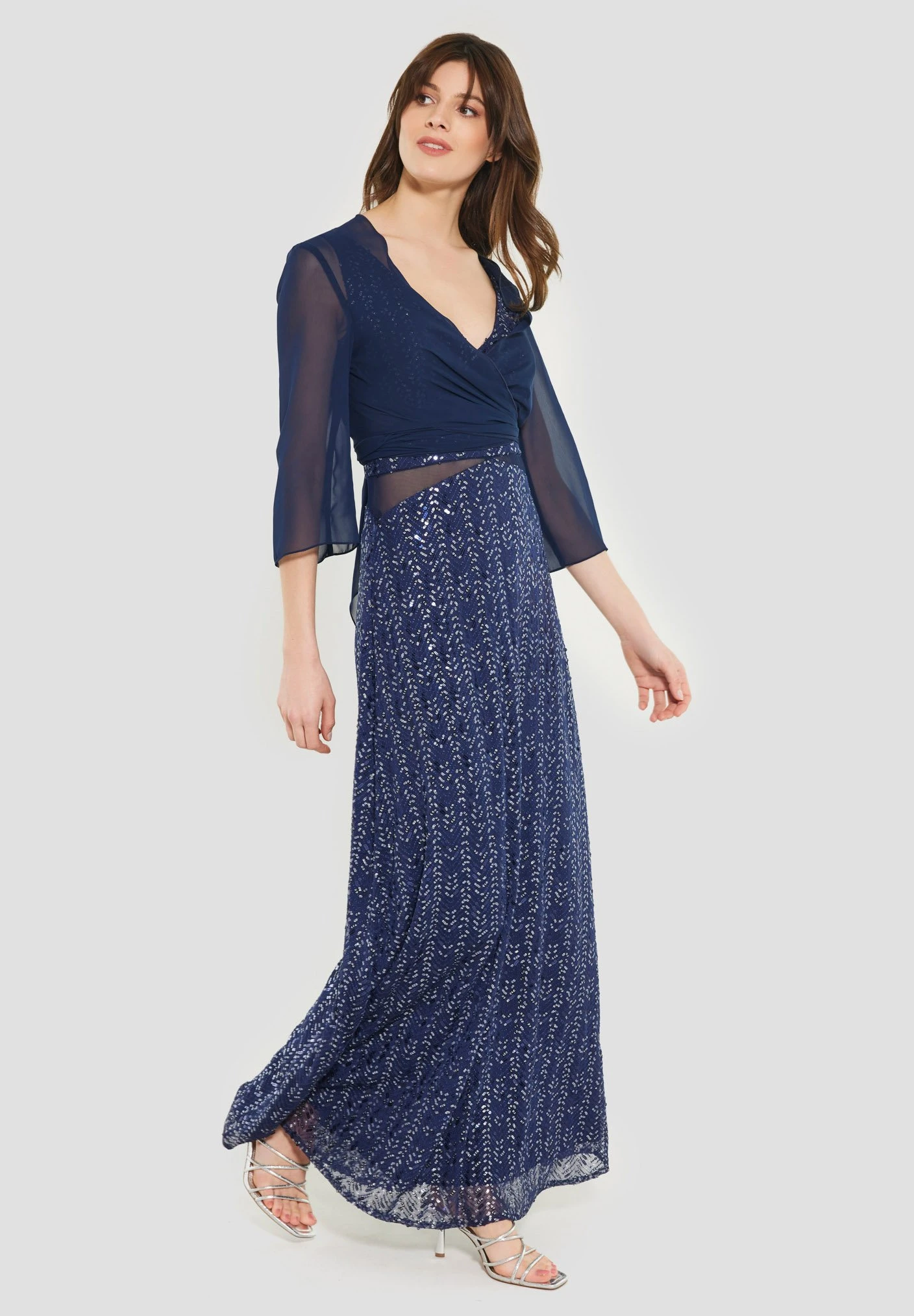 SWING Aus Nachhaltigem - Blouse - Navy 7 SWING Aus Nachhaltigem - Blouse - Navy - Afbeelding 5