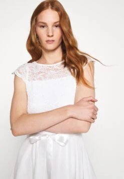 SWING Mit Paillettenbesetztem Spitzenoberteil - Cocktailjurk - Ivory -Mode Jurk Winkel 44e470712d38412494cd780709d1ba5b