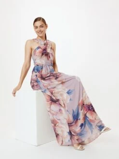 SWING Avondjurken Avondjurk Dames Poederroze / Eosine -Mode Jurk Winkel 4d1fbca208d8d64c6ca2c0c197852215