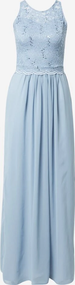 SWING Avondjurken Avondjurk Dames Smoky Blue