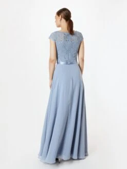 SWING Avondjurken Avondjurk Dames Duifblauw -Mode Jurk Winkel 4ef27c6e6e8434eecc47fba1de496633