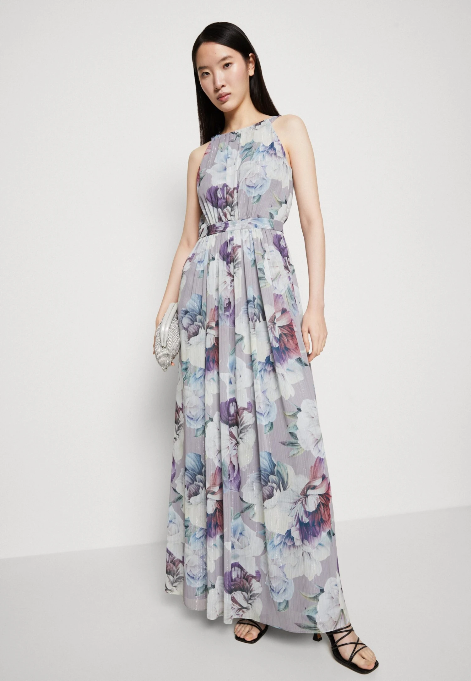 SWING Evening Dress - Galajurk - Silber Shadow/Multi 6 SWING Evening Dress - Galajurk - Silber Shadow/Multi - Afbeelding 4