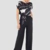 SWING Bedrucktem - Jumpsuit - Black Ivory 1 SWING Bedrucktem - Jumpsuit - Black Ivory -Mode Jurk Winkel 529e063f714f4d9ba2fbc7d5d9b70d0a