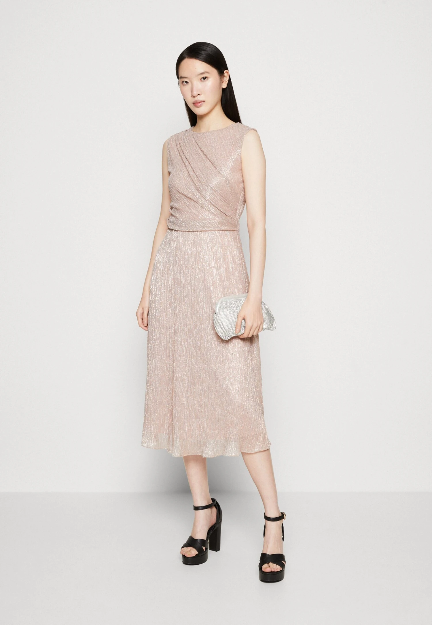 SWING Dress - Jerseyjurk - Blush Rose 4 SWING Dress - Jerseyjurk - Blush Rose - Afbeelding 2