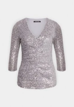 SWING Sequins - Longsleeve - Silver Shadow -Mode Jurk Winkel 597aa88411f143849c063b876b1642a9