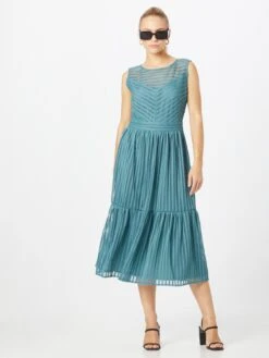 SWING Cocktailjurken Cocktailjurk Dames Petrol -Mode Jurk Winkel 5b851b8b7be948135997d926c2c42dcf