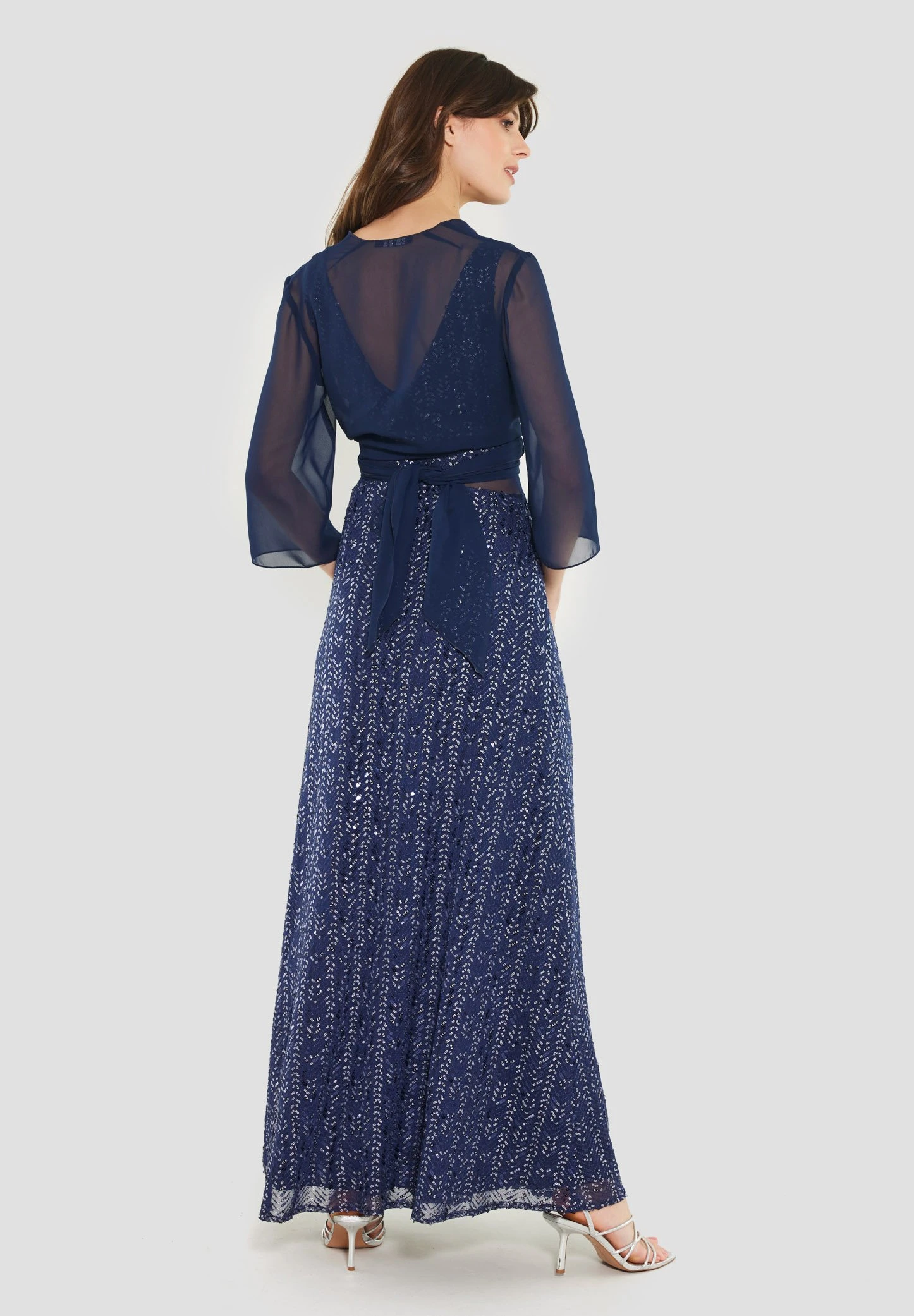 SWING Aus Nachhaltigem - Blouse - Navy 5 SWING Aus Nachhaltigem - Blouse - Navy - Afbeelding 3