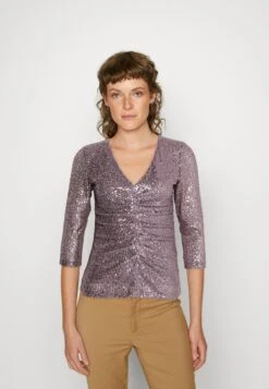 SWING Sequins - Longsleeve - Nougat Brown