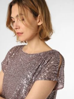 SWING Cocktailjurken Cocktailjurk Dames Taupe -Mode Jurk Winkel 6810dfef6c84cac36513d085c16e6850