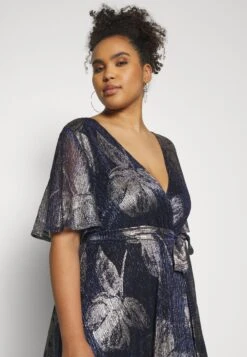 Cocktailjurk - Navy/Silver -Mode Jurk Winkel 683909ae2ad7405cb2932841417dd253