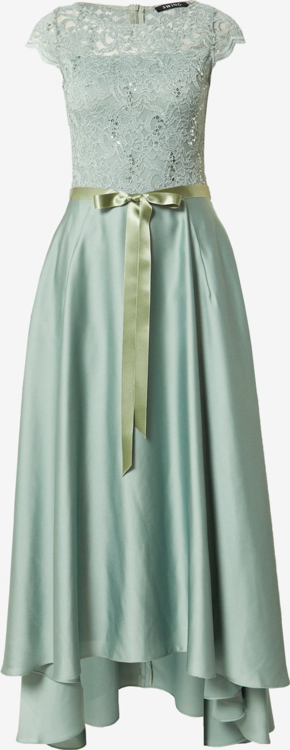 SWING Avondjurken Avondjurk Dames Pastelgroen / Lichtgroen 3 SWING Avondjurken Avondjurk Dames Pastelgroen / Lichtgroen