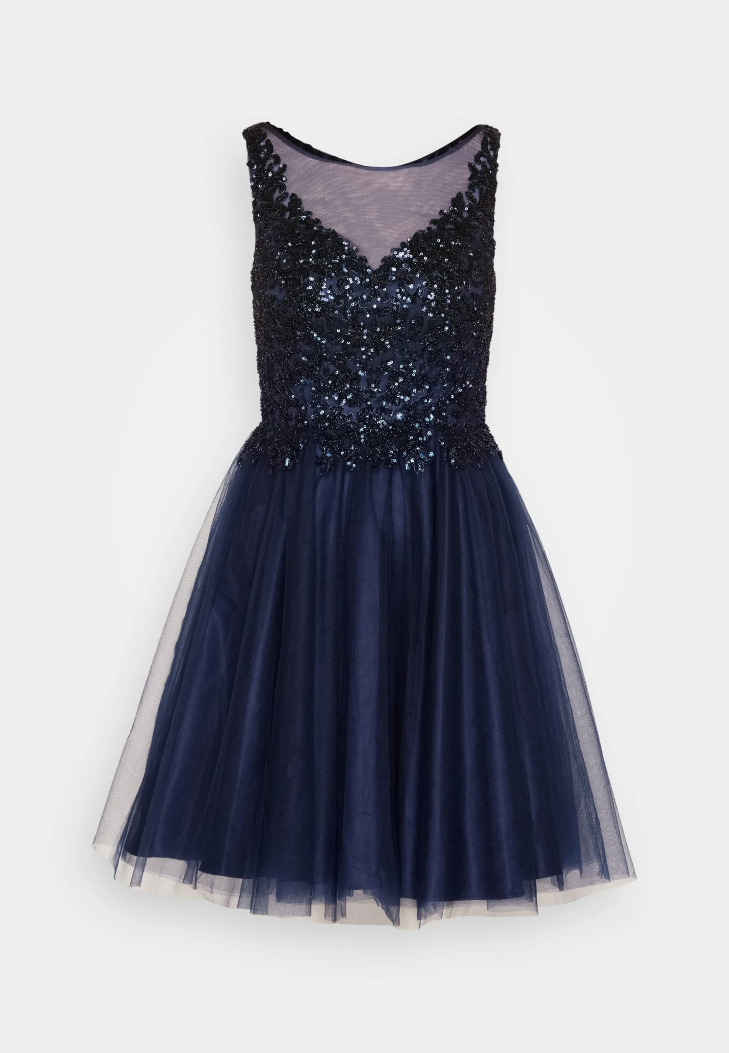 SWING Dress - Cocktailjurk - Navy 7 SWING Dress - Cocktailjurk - Navy - Afbeelding 5