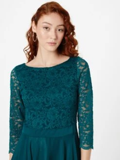 SWING Cocktailjurken Cocktailjurk Dames Donkergroen 8 SWING Cocktailjurken Cocktailjurk Dames Donkergroen -Mode Jurk Winkel 74e27bf854290b97b904dd3f0843f4a0