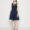 SWING Dress - Cocktailjurk - Navy -Mode Jurk Winkel 7c8dfdde9edf4dfa96759c6a1bb9f12e