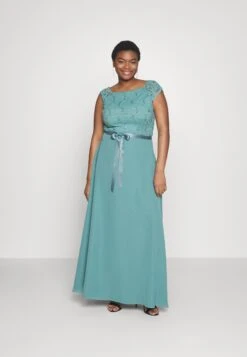 Mode Jurk Winkel 34 Curve Evening Dress- Cocktailjurk - Türkis