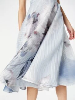 SWING Midi Jurken Jurk Dames Azuur -Mode Jurk Winkel 7d82ffec553b0e4990a7f4db695633a8