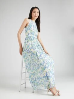 SWING Maxi Jurken Jurk Dames Lichtblauw -Mode Jurk Winkel 7f9df64e8d587c4bf79c93c2d5e80953