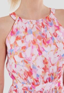 SWING Aus Bedrucktem Crincle - Maxi-Jurk - Blush Rose /Multi -Mode Jurk Winkel 80a2d1ad54ce4226a28eeddd8f7ad071