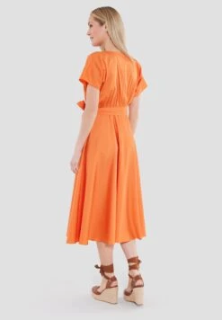 SWING Stretch - Jurk - Orange -Mode Jurk Winkel 836d717090254b55baa5a4a148726875