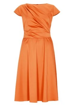 SWING Aus Stretch - Jerseyjurk - Orange -Mode Jurk Winkel 86df6061711e4c0ca4fd71141a11e922