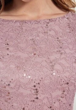 SWING Cocktailjurk - Blush Rose/Nougat Brown -Mode Jurk Winkel 8914ca97c9e34670b099bef060a1c01b