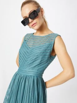 SWING Cocktailjurken Cocktailjurk Dames Petrol -Mode Jurk Winkel 8a5695ef3cfbfe7d442d9413bfe53891