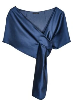 SWING Poncho - Navy 11 SWING Poncho - Navy -Mode Jurk Winkel 8ab22bb3c5da4f15beac685d2068732b