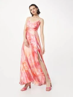 SWING Avondjurken Avondjurk Dames Abrikoos / Donkeroranje -Mode Jurk Winkel 8ac98f506739730c1db2e39aea6e2302